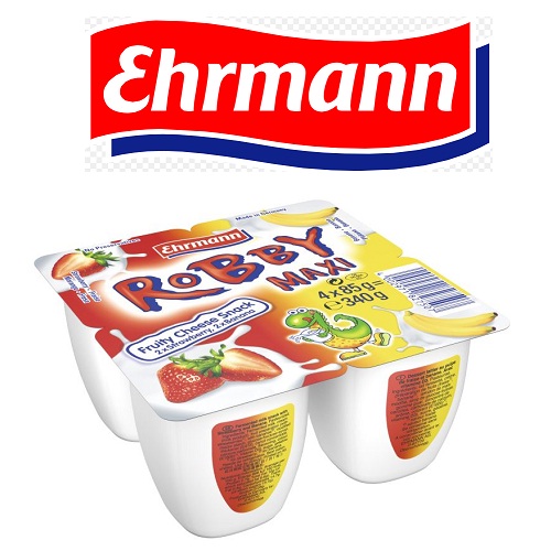 Váng sữa trái cây 85gr hiệu Ehrmann
